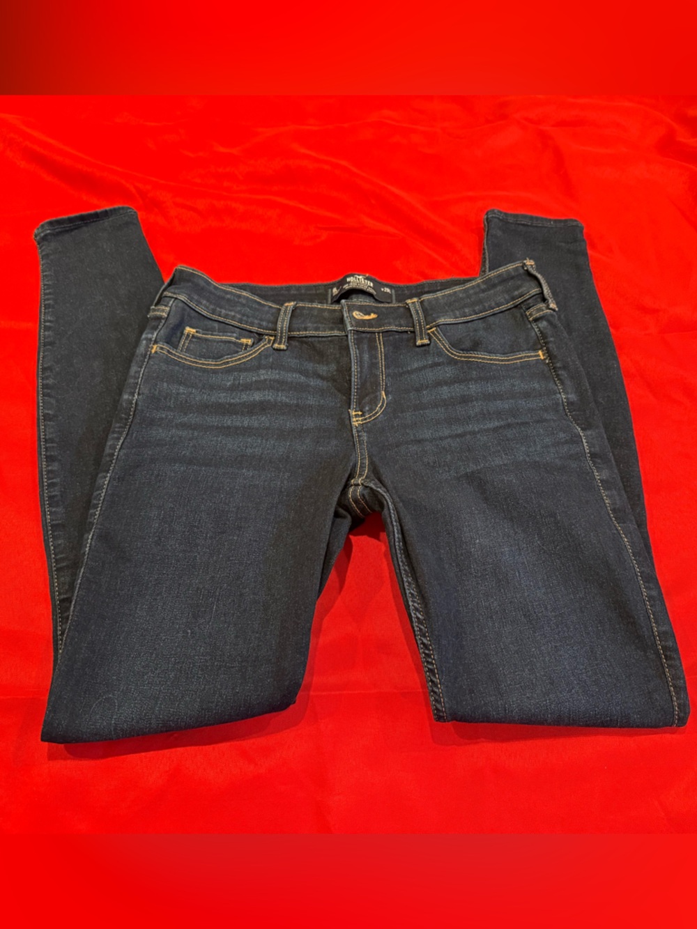 Hollister Dark Indigo Skinny Jeans